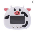 Cartoon Cow Panda Shape Digital Timer Kid Study Kitchen Countdown Alarm Clock. 