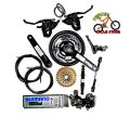 Complete Bicycle Gear Set 21 Speed, Total 12 Parts, Cycle Gear Kit Set Compatible for All Kind of Bicycles Prince Cycle Store.