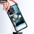 Phone Case for Realme Narzo N53 Back Cover Hard Clear Transparent Shockproof Handphone Cases Casing Hp for Realme Narzo N53 Phone Cases Navigation Holder Ring Back Cover.