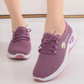 IELGY lightweight flying knit sports comfortable walking shoes.