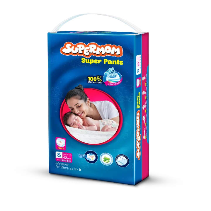 Supermom%20Baby%20Pant%20Diaper%20Small%20(0-8)%20Kg%20-%2042%20pcs%20-%20Image%202