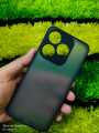 Tecno Spark 10c Back Cover KI5k Matte Finish Back Case Tecno Spark 10c KI5k Back Case With Camera Bump Protection Spark 10c (Back Case Cover For Smartphone). 