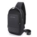 Arctic Hunter XB00105 Men Chest Bag USB Charging Sling Bag Waterproof. 