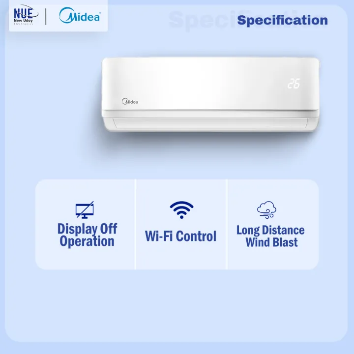 Midea%201%20Ton%20Split%20Type%20Non%20Inverter%20Air%20Conditioner%20with%20Free%20Delivery%20-%20Image%203
