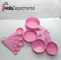 Measuring Cups and Measuring Spoons  Safety Material Measuring Set with Spout, BPA Free and Dishwasher Safe (Set of 9). 