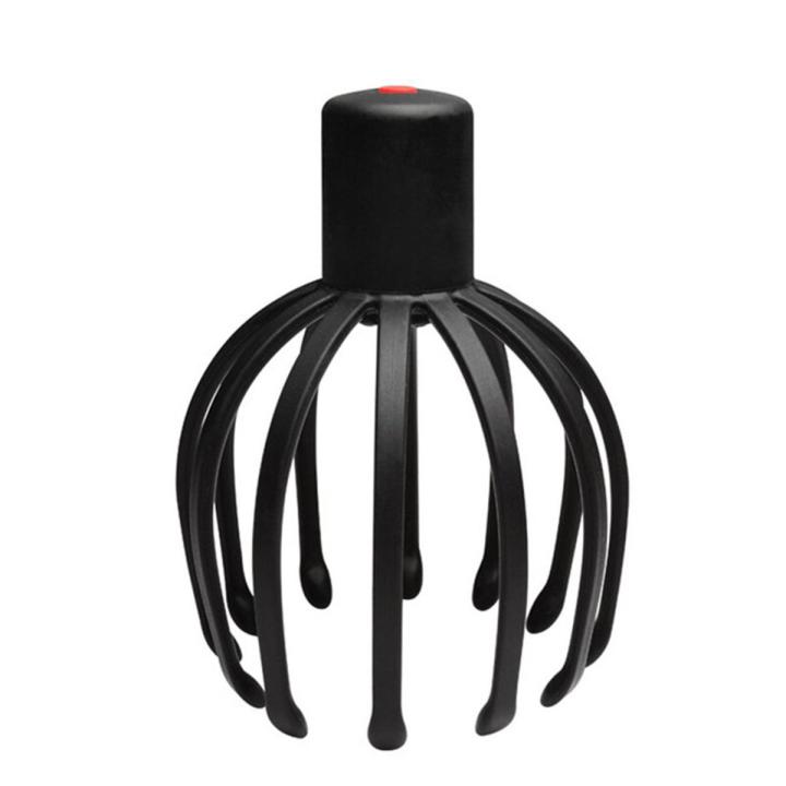 Electric Octopus Claw Scalp Massager Stress Relief Therapeutic Head ...