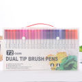 Primary School Junior High School Children Water-Based 24/36/48 Color Marker Pen Watercolor Painting Kit Prize Birthday Gift Batch. 