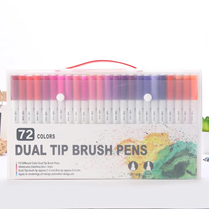 Primary%20School%20Junior%20High%20School%20Children%20Water-Based%2024/36/48%20Color%20Marker%20Pen%20Watercolor%20Painting%20Kit%20Prize%20Birthday%20Gift%20Batch%20-%20Image%209