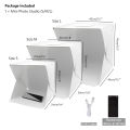 【YIYANGMAOYI111】24/30/40cm Mini Photo Box LED Lighting Photography Tent For Phone Dslr Camera Shooting Photo Accessories.