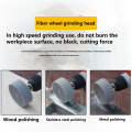 1Set Nylon Wheel Polishing Head with Handle Stainless Steel Fiber Polishing Wheel. 