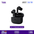 QCY T19 Truly WIreless Stereo HD Calling 30hr Ultra-long Battery Lift with  noise canceling Smart Earbuds - Black. 