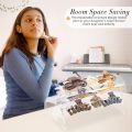 Acrylic Headband Holder Clear Headband Stand Hair Accessories Storage Rack for Jewelry Headband Hair Clasp.