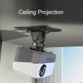 Wall Mounted Projector Mount 360 Degree Rotation Reliable Projector Ceiling Mount Space Saving for Travel. 