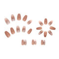 Menggh 24pcs With Glue False nails cute pattern False nails With Design press on nails Artificial nails Full Cover water proof nail art. 