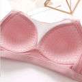 【selevn roind】Women Plus Size 36-44 Comfortable No Steel Bra Fashion Bralette Tops Middle Aged Lingerie Adjustable Solid Push Up Underwear. 