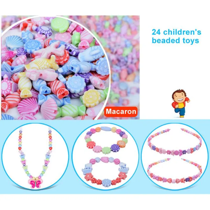 1%20Set%20Children%20Kids%20Girls%20DIY%20Bracelet%20Beads%2024%20Compartment%20Arts%20Craft%20Jewelry%20Making%20Box%20-%20Image%203