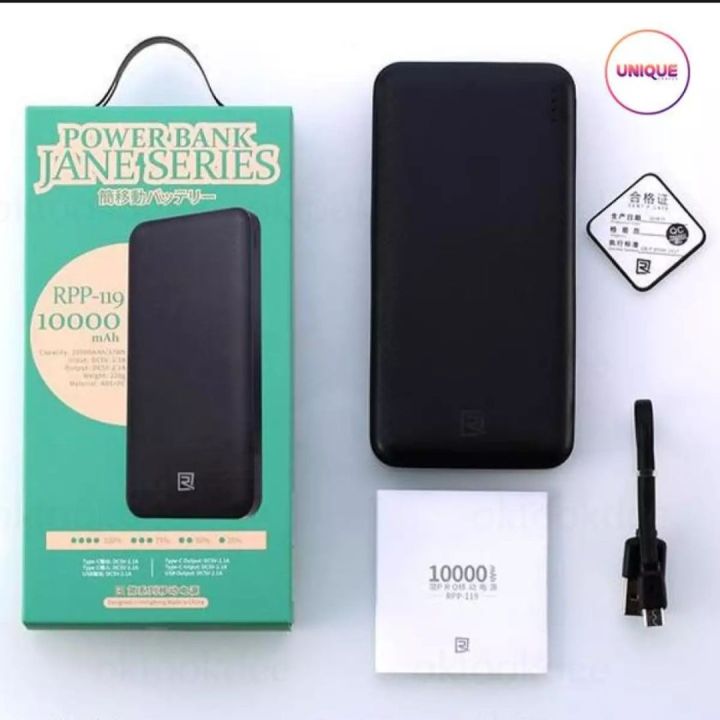 Remax Rpp 119 10000Mah Power Bank Dual Output Fast Charging | Daraz.com.bd
