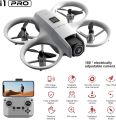 I1 Pro Mini Drone with HD Camera – Portable RC Aircraft for Adults & Teens, 360° Flip, Smart Obstacle Avoidance, One-Key Takeoff/Landing, Headless Mode, 2 Batteries – Beginner-Friendly Gift. 