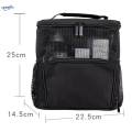 Large Makeup Bag, Zipper Makeup Case Handbag Cosmetic Organizer Bag Train Case for Makeup Brushes. 