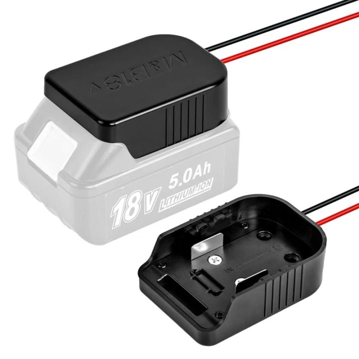 Oein%20Battery%20Adapters%20For%20Makita%20Bosch%2018V%20Power%20Connector%20Adapter%20Dock%20Holder%20With%2014%20Awg%20Wires%20Connectors%20Power%20Black%20-%20Image%203