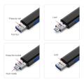 Micro SD Card Reader, 3 In 1 USB C/USB/Micro USB OTG Adapter For Macbook PC Tablets Smartphone. 