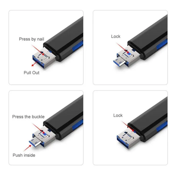 Micro%20SD%20Card%20Reader,%203%20In%201%20USB%20C/USB/Micro%20USB%20OTG%20Adapter%20For%20Macbook%20PC%20Tablets%20Smartphone%20-%20Image%205