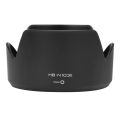 Camera Lens Hood HB-N103II Plastic for Nikon 1 VR 10-30mm f/3.5-5.6 V1 V2 J1 J2 J3 S1 Adjustable Photography Accessories. 