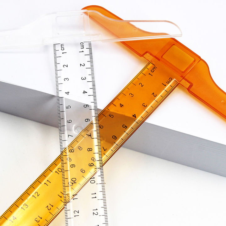 1Pcs%20T-shaped%20Double%20Side%20Scale%20Ruler%20Drafting%20Drawing%20Tool%20Plastic%20School%20Office%20Supplies%20Stationery%20Accessory%2030cm%20(Inch,%20Cm)%20MuXiaRe%20-%20Image%203