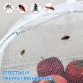 Food Cover Net Foldable Kitchen Fly Mosquito Net Dome Net Umbrella Picnic Protection. 