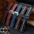 【Bestselling Product】 Leather Straps For Panerai PAM441 386 Watch Accessories Men's Strap 20mm 22mm 24mm 26mm Watch Bands Cowhide Replacement Bracelet.