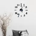 3D Acrylic Wall Clock DIY Mute Wall Clock Wall Stickers Home Decorations. 