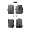 ARCTIC HUNTER B00382 (2 in 1 Detachable) 17 inch Laptop Backpack Waterproof backpack bag. 