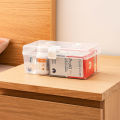 Mask Storage Box With Handle Household Dust-proof Sealed Large-Capacity Box Waterproof Dustproof Sundries Storage Box Holder.