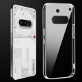 Anti-Yellow Magnetic Case For Nothing Phone 3A Transparent Back Case Luxury Shock-Proof Bumper Protective Phone Cover.