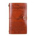 Leather Notebook To My Daughter Retro Diary Handmade Notebook To My Son Travel Journal Leather Journal for To My Daughter To My.