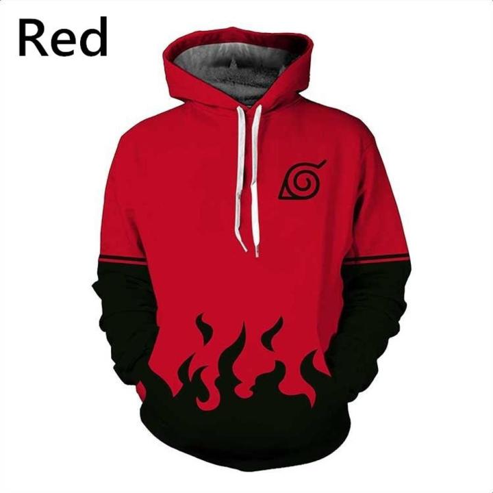 Anime Naruto 3D Print Aldult Hoodie Fashion Sweatshirt Cosplay Coat Unisex Casual Jackets