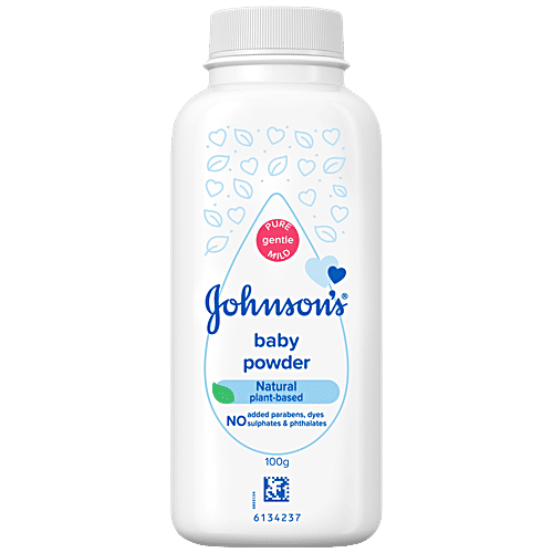 Johnsons Baby Powder Natural Plant Based 100 gm