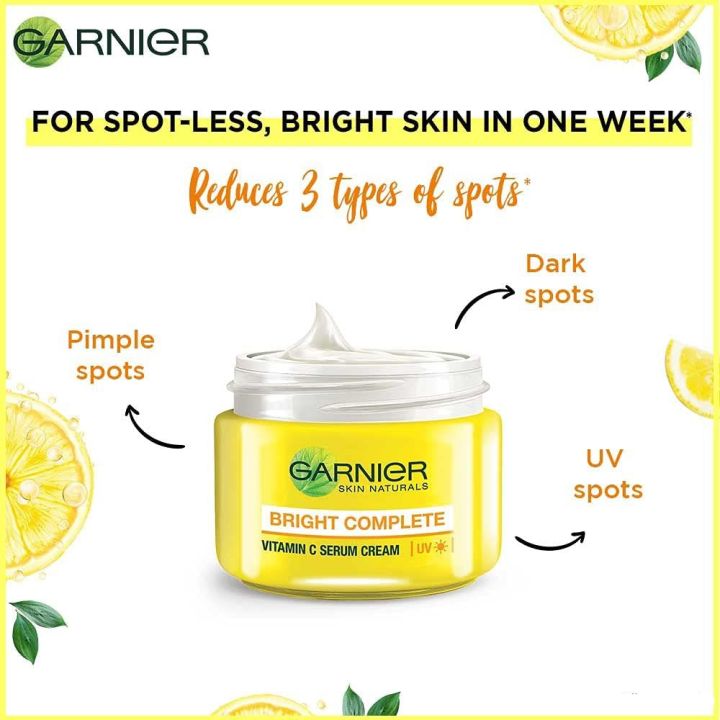 Garnier%20Bright%20Complete%20Vitamin%20C%20Serum%20Cream,%2045g%20-%20Image%202