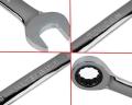 TOLSEN 14mm Ratchet Gear Spanner Fixed Head Combination Wrench Cr-V Model: 15210. 
