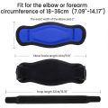 BraceTop 1 PC Tennis Elbow Brace for Tendonitis, Forearm Brace Support Band with Compression Pad and Elbow Strap Wrap, Men Women. 