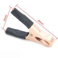 2pcs Battery Terminal Clip 50A Copper plated Alligator Connector 80mm China DC Battery Clip. 