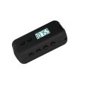 Mini FM Radio Portable 50-108MHZ Pocket Radio Receiver with LCD Display 3.5mm Earphone Time Display 2*AAA Power Supply. 