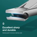 MR.GREEN Ultra Thin Nail Clippers Portable Nail Cutters With Cow Leather Cover Superior Texture Stainless Steel Manicure Tool. 