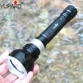 YUPARD XM-L2 LED waterproof underwater diver diving T6 LED flashlight torch light rechargeable defense camping outdoor lamp. 