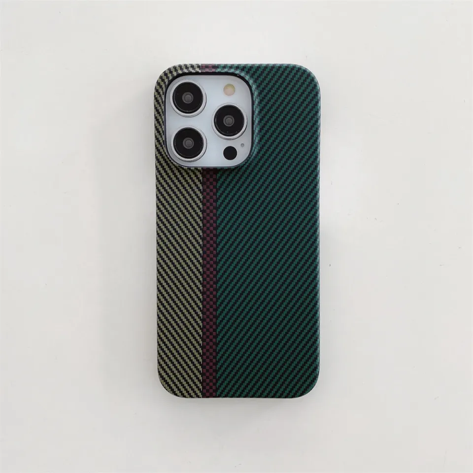 Ultra-Thin Carbon Fiber Texture Case For iPhone 15 Pro Max 11 Pro