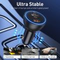 Baseus 160W Car Charger QC 5.0 Fast Quick Charging PPS PD3.0 USB Type C Car Phone Charge For iPhone 13 14 15 Pro Laptops Tablets.