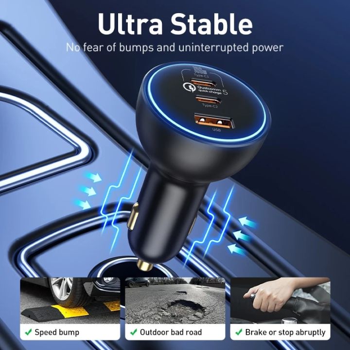 Baseus%20160W%20Car%20Charger%20QC%205.0%20Fast%20Quick%20Charging%20PPS%20PD3.0%20USB%20Type%20C%20Car%20Phone%20Charge%20For%20iPhone%2013%2014%2015%20Pro%20Laptops%20Tablets%20-%20Image%205