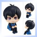 10cm Isagi Yoichi Doll Blue Lock Action Figures Q Version Chigiri Hyoma Bachira Meguru Nagi Seishiro Figure PVC Ornament Toys. 