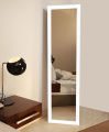 White Full View Mirror For Home Decor. 