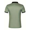 Men Summer New Fashion Short Sleeve Sport Lapel Casual Button Polo Shirt ..